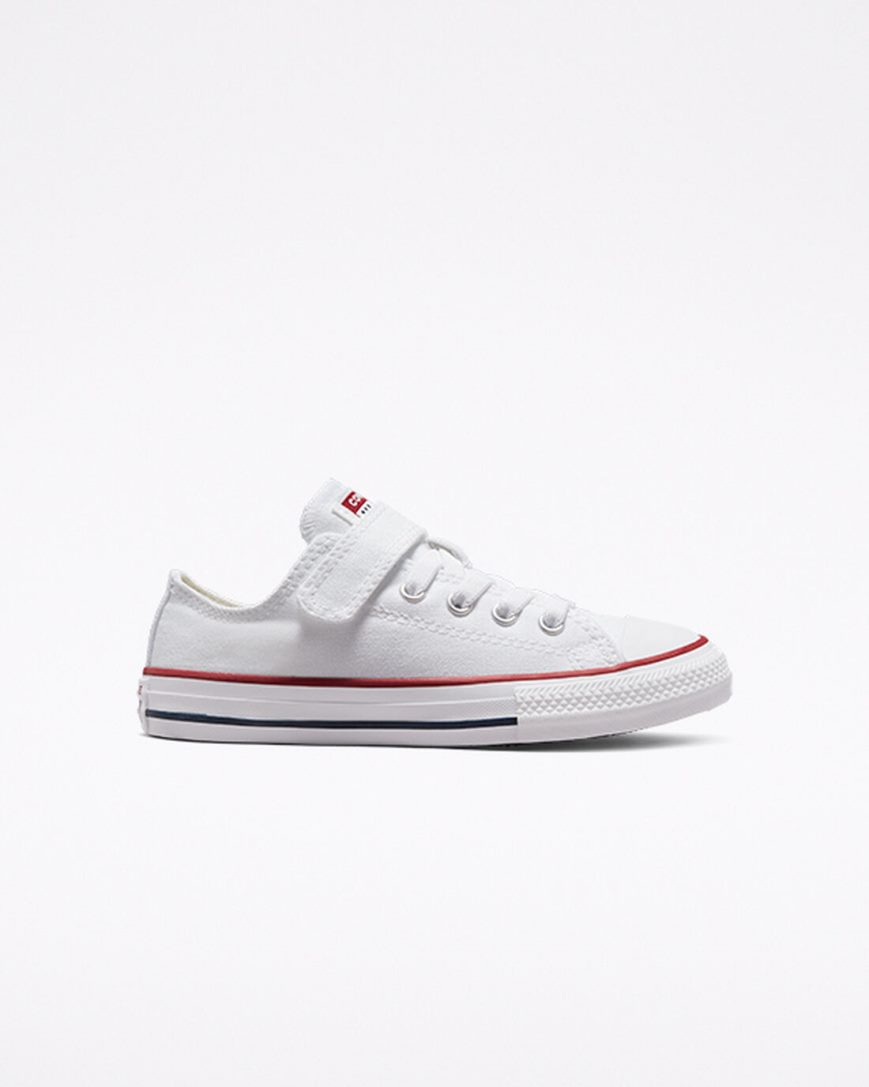 Zapatillas Bajas Converse Chuck Taylor All Star Easy-On Niña Blancas Beige | PE WEL057